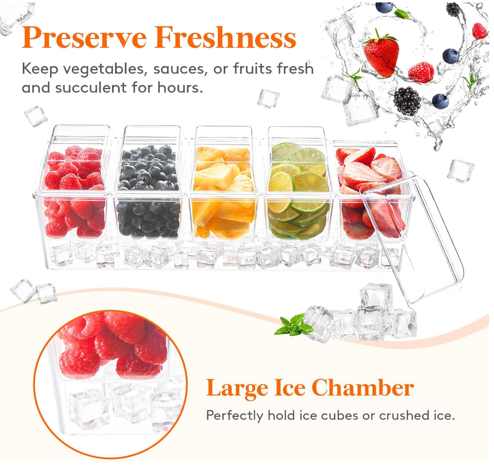 Fruit Organizer Serving Tray