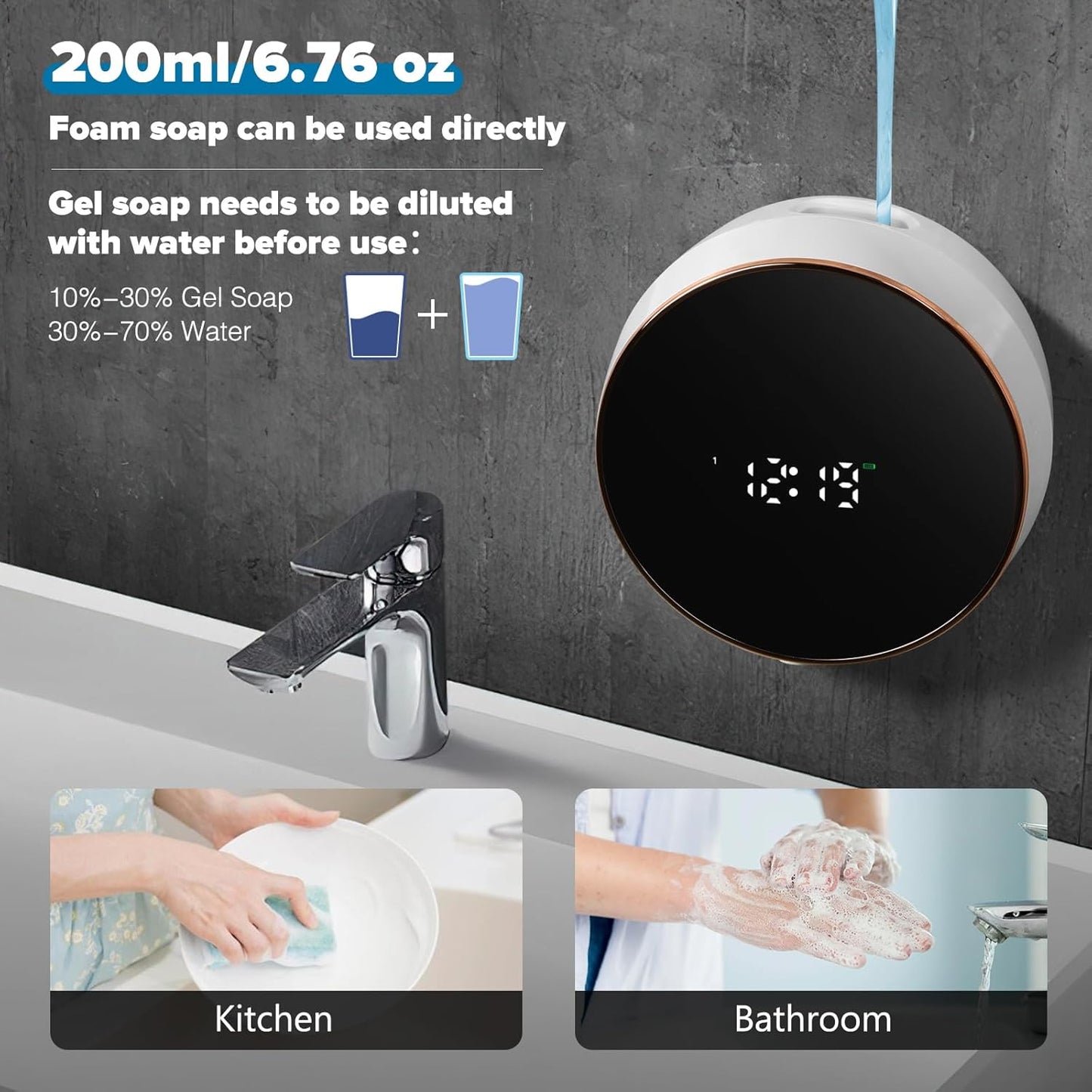 Wall Mounted Automatic Soap Dispenser
