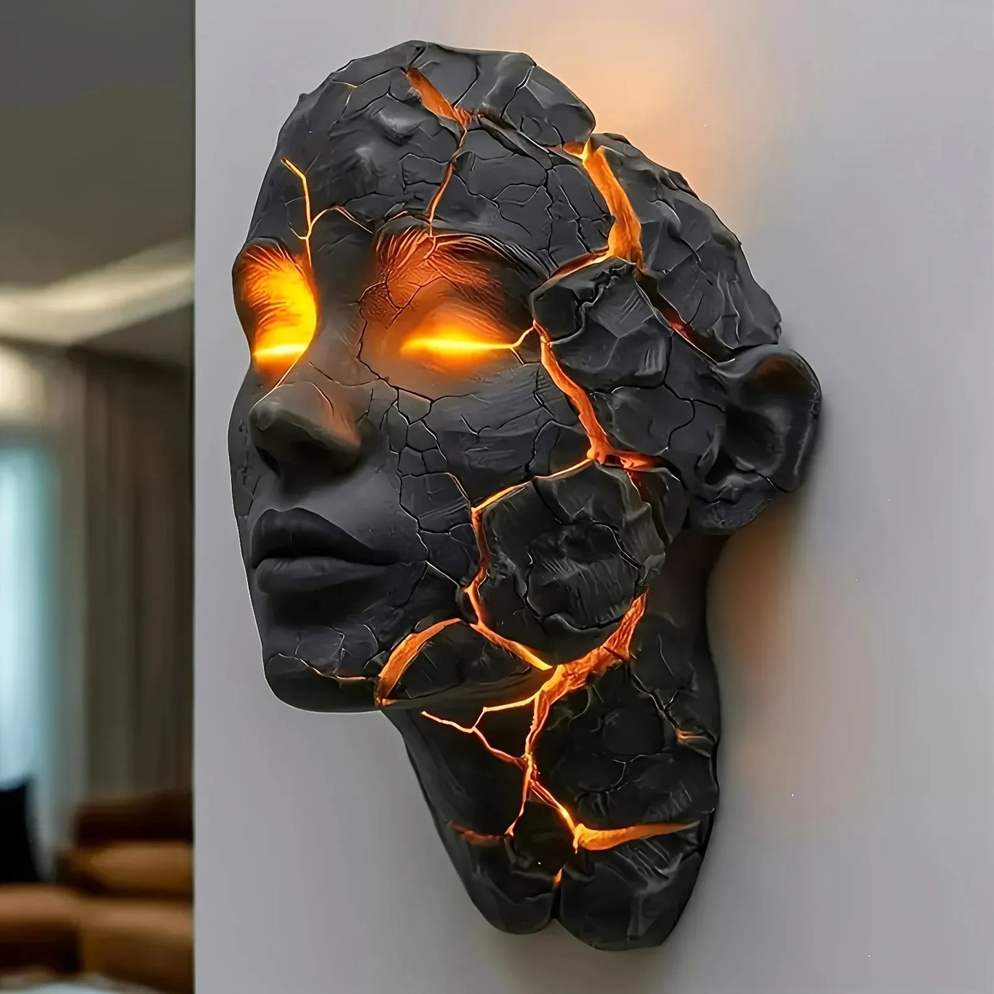 Volcanic Cracked Soul Wall Lamp