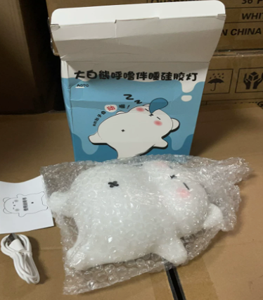 Snore White Bear Pat Lamp