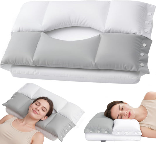 Detachable Dual Layer Ultra Soft Pillow