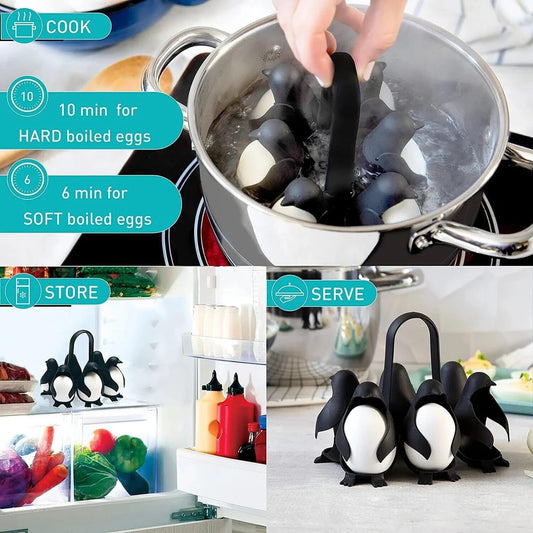 Penguin Shaped Egg Cooker