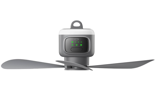 Portable Camping Ceiling Fan LED Light