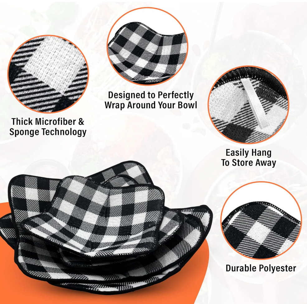 Microwave Bowl Holder (Pack of 4)