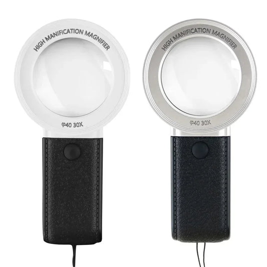 Portable LED Lighted Magnifier for Reading & Inspection