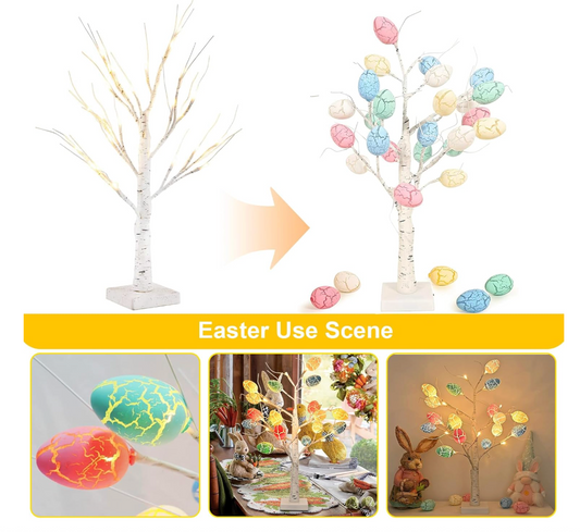 Easter Simulation Tree Lights