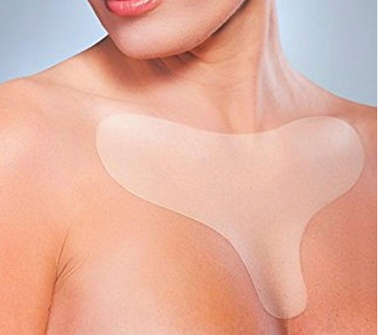 Silicone Anti Wrinkle Chest Pad (Pack Of 2)