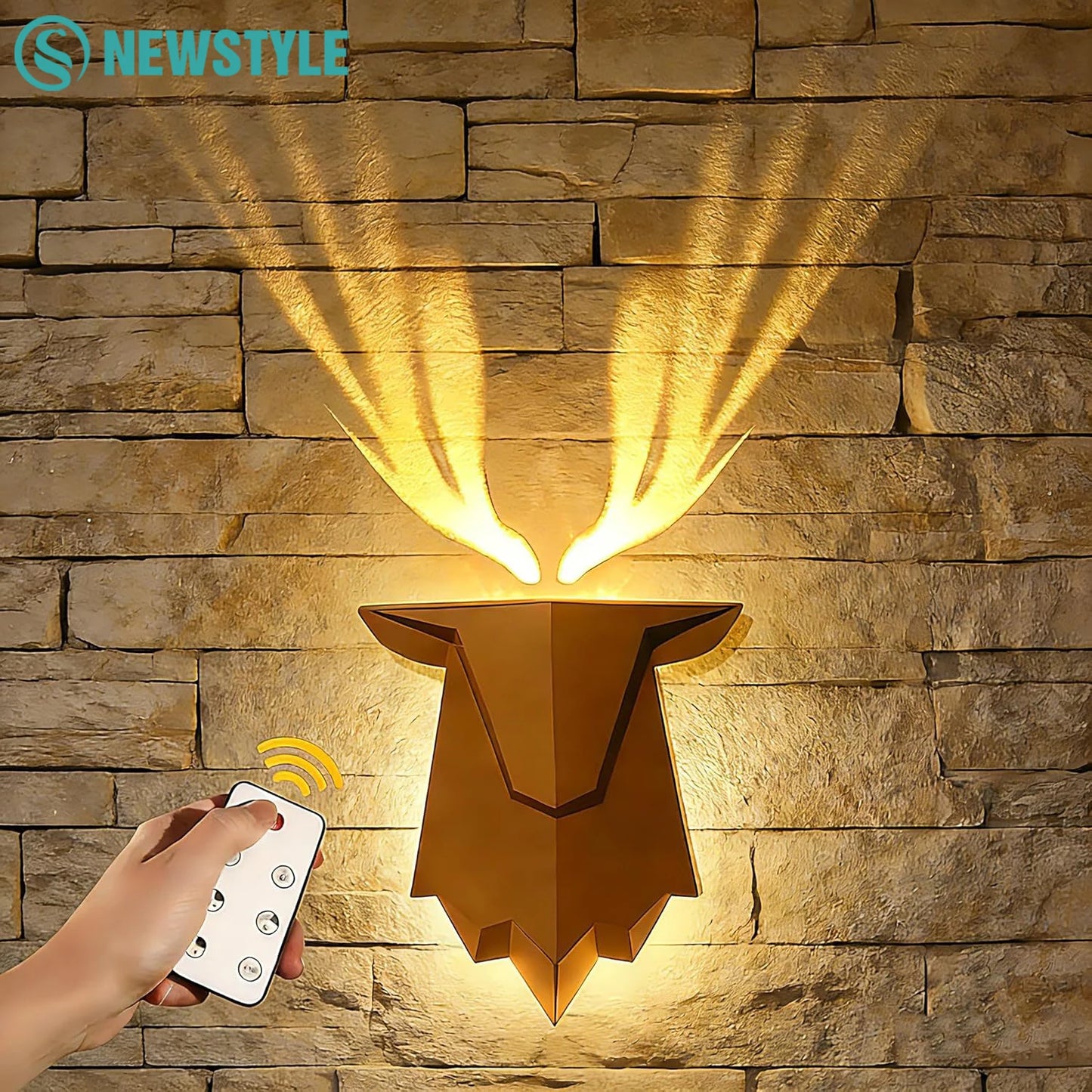 Deer Shadow Decorative Wall Lamp