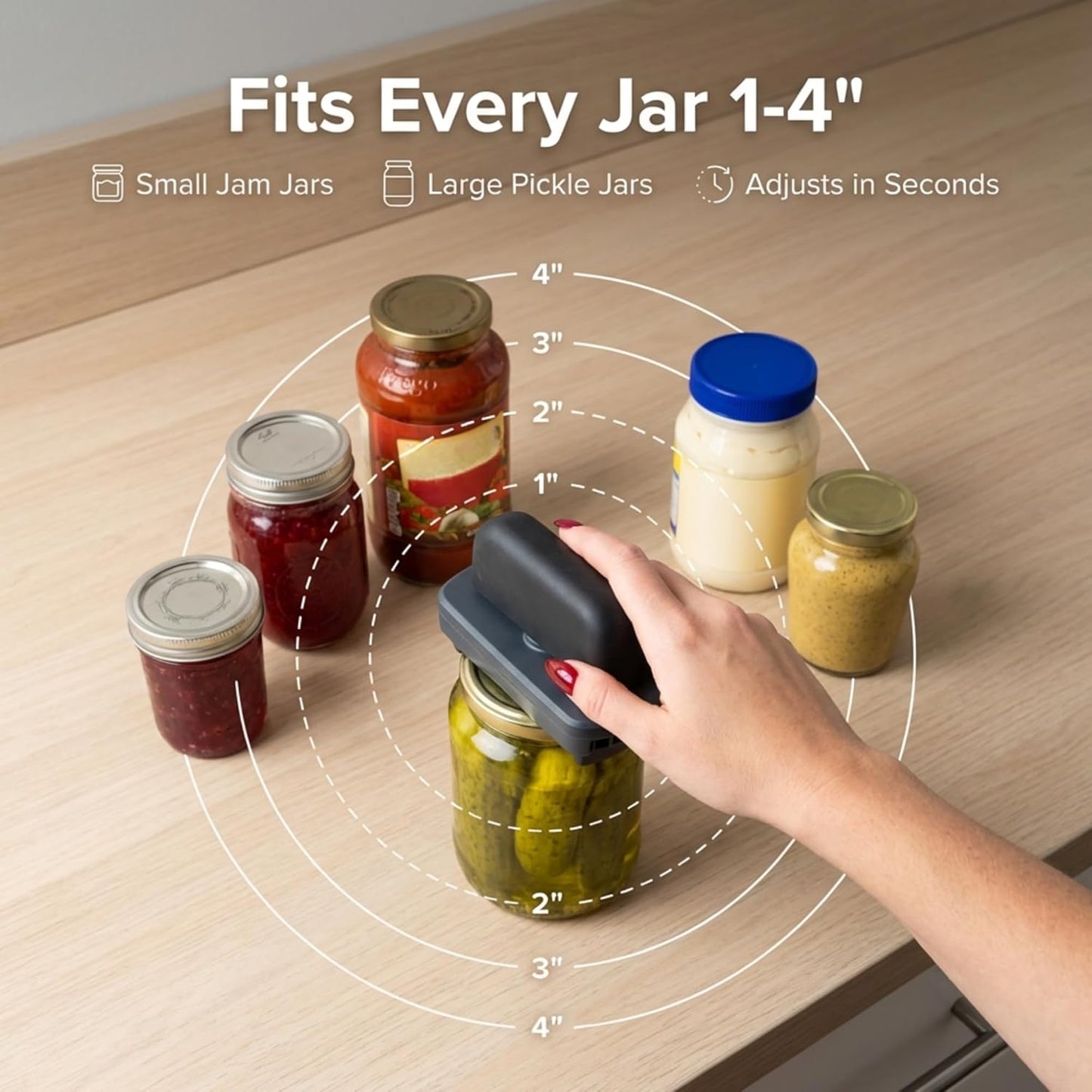 Adjustable Jar Opener