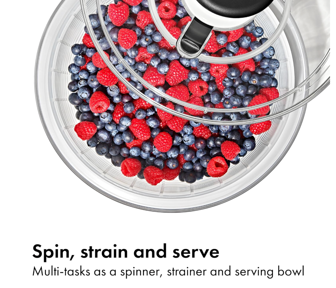 Manual Press Salad Spinner