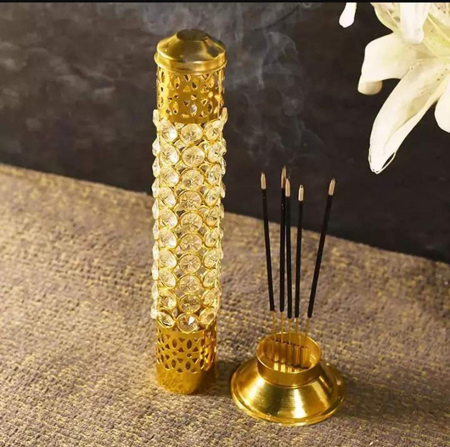 Crystal Agarbatti Stand