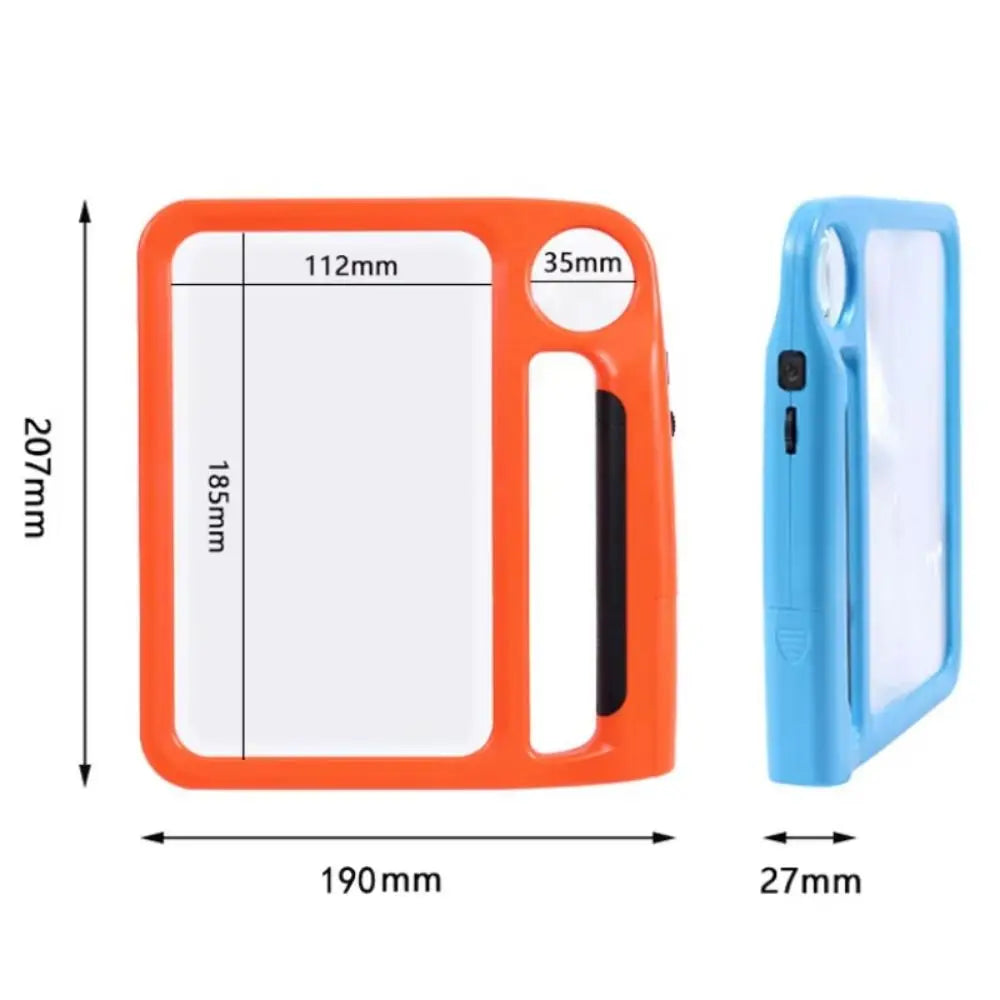 Rechargeable Handheld Magnifier with LED