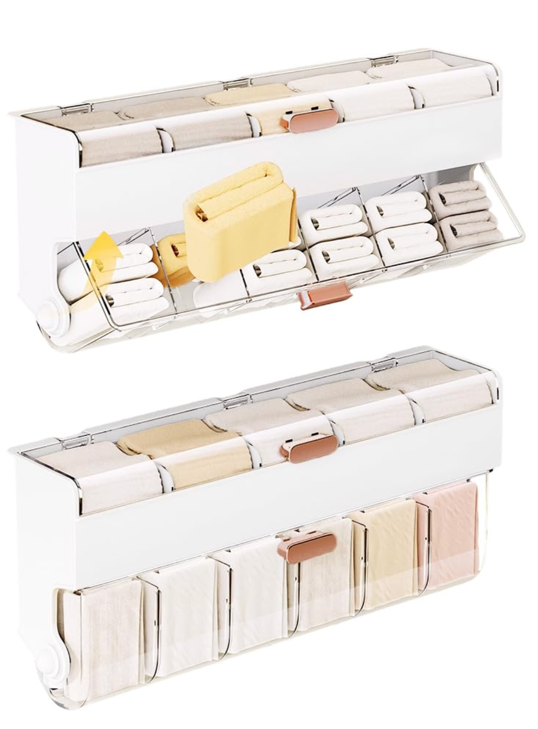 Transparent Drawer Organizer for Socks