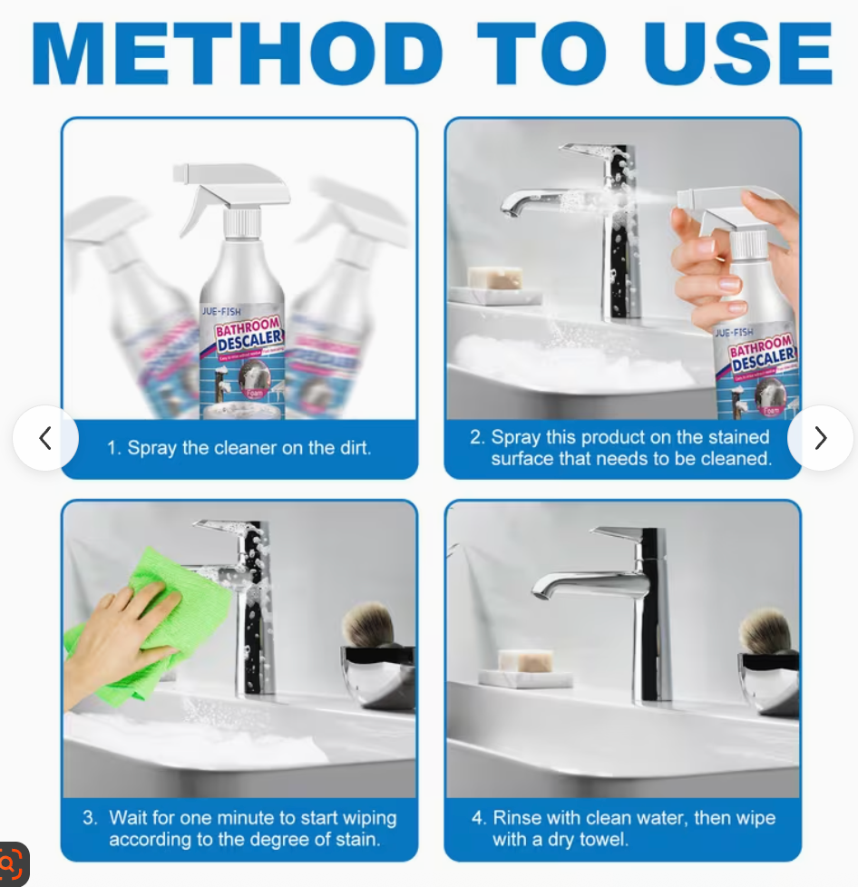 Tap Cleaner & Limescale Remover