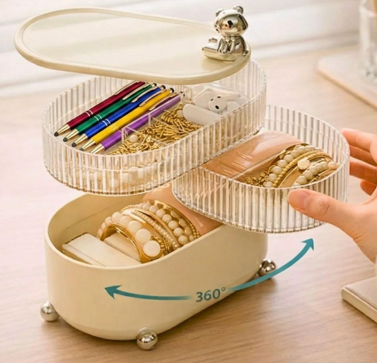 3-Tier Rotating Organiser
