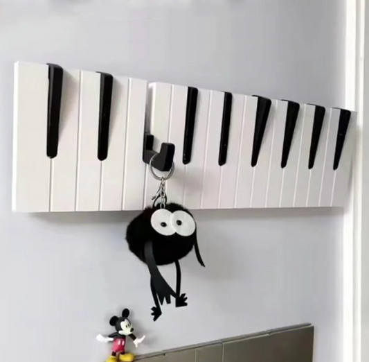 Wall-Mounted Punch Free Piano Storage Holder