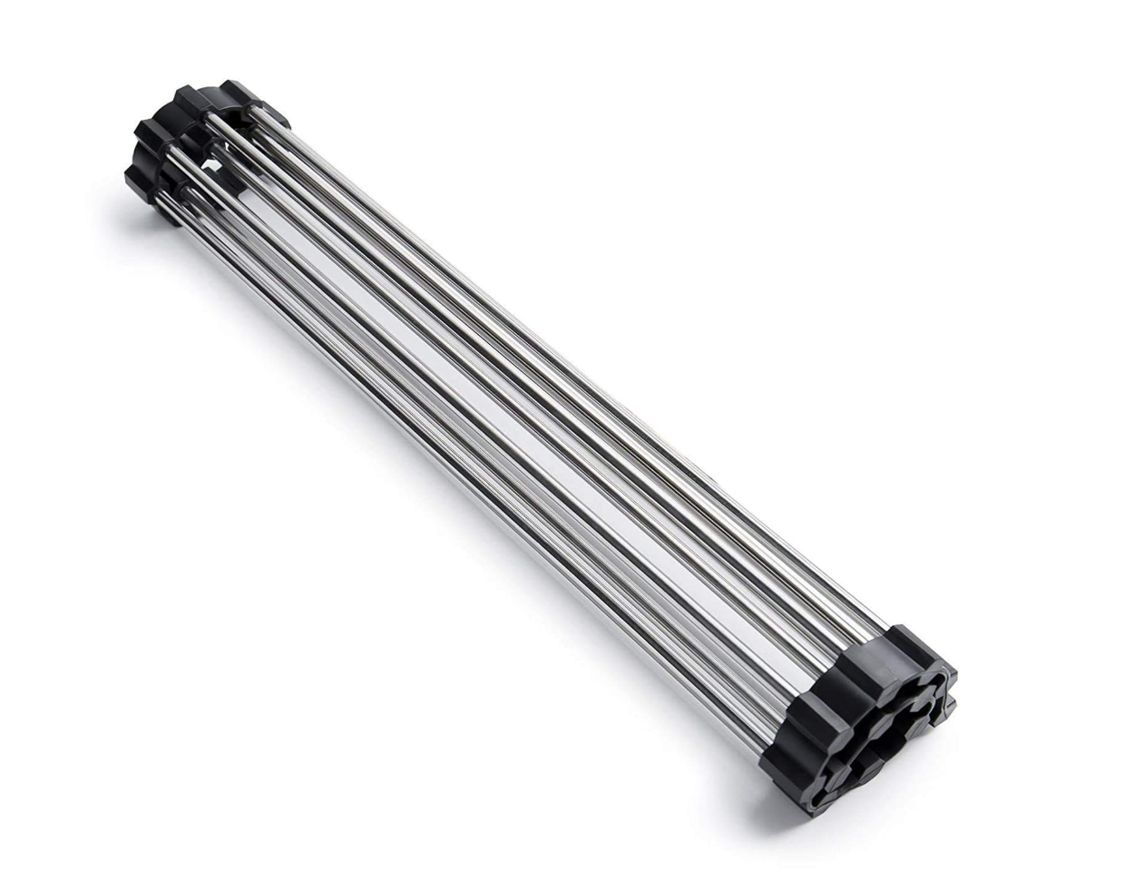 Stainless Steel Draining Rack With Silicone Edge