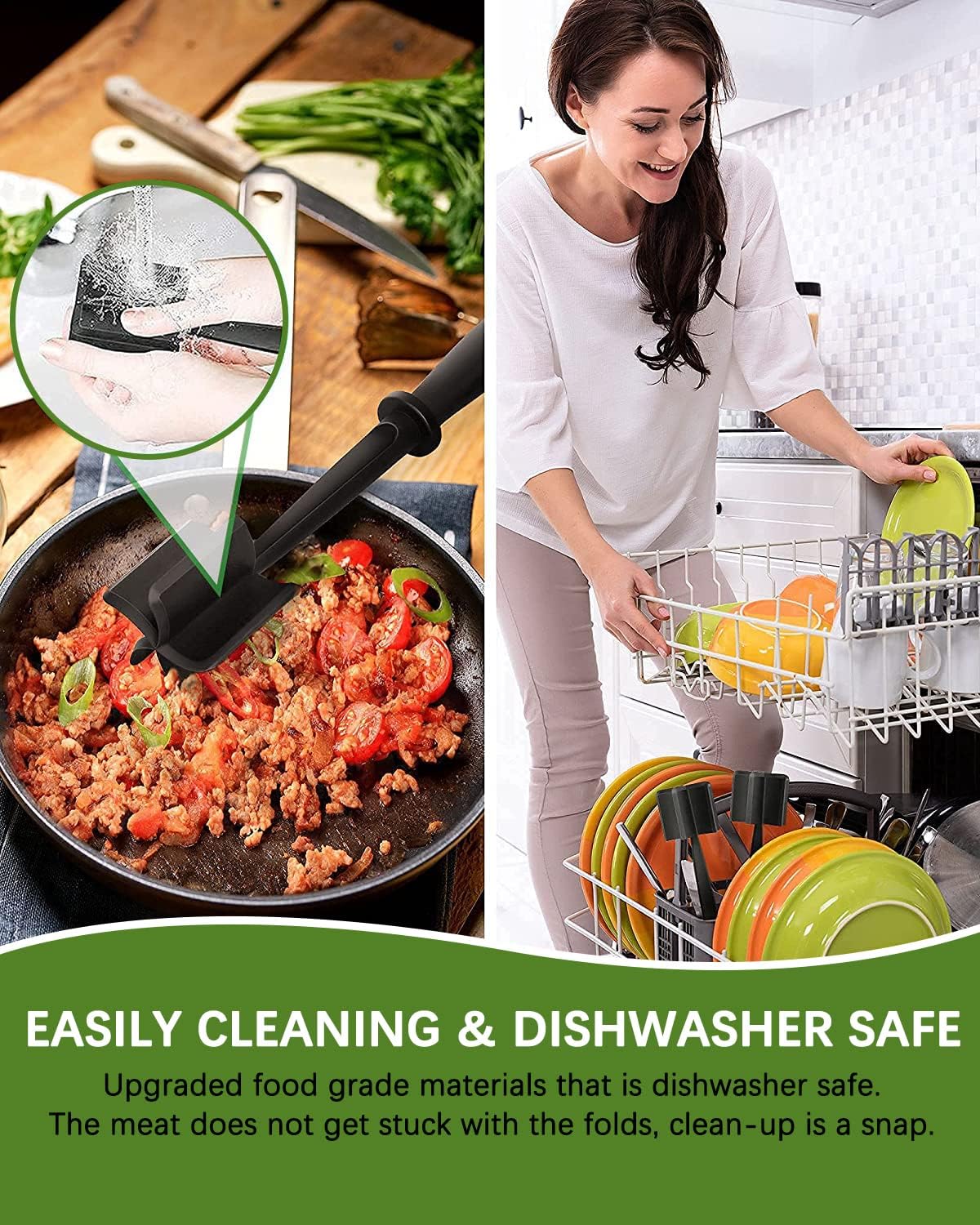 Heat-Resistant Meat Masher