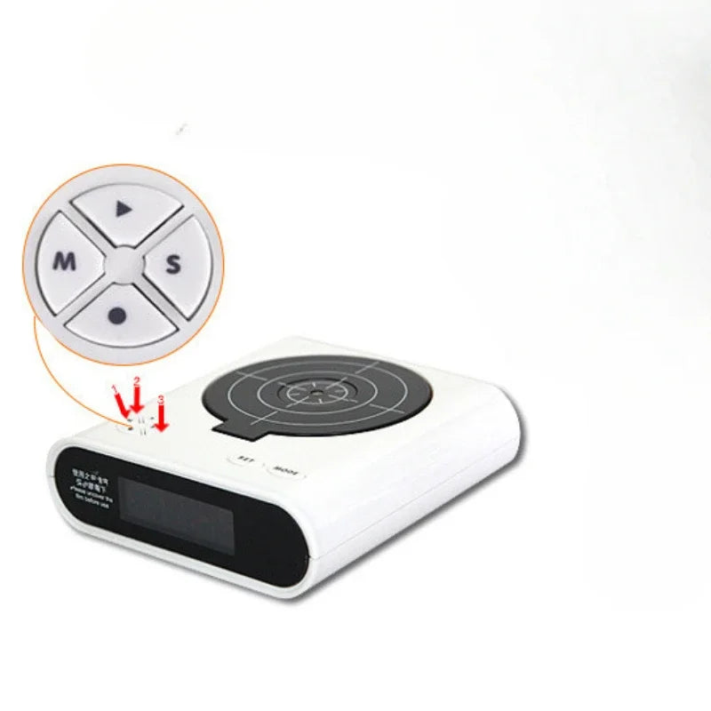 Laser Alarm Clock With Shooting Gun