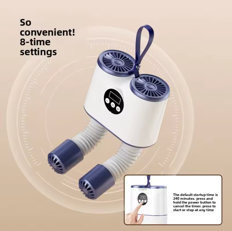 Flexible Heads Electric Shoe Drying Machine
