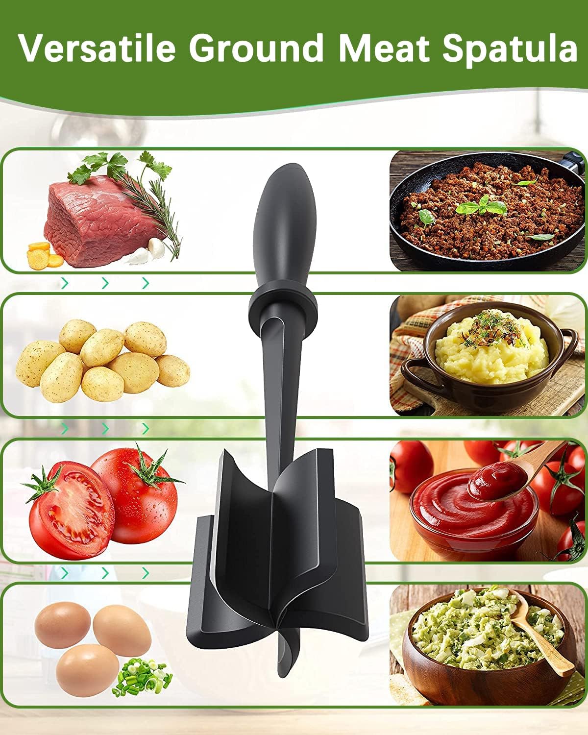 Heat-Resistant Meat Masher