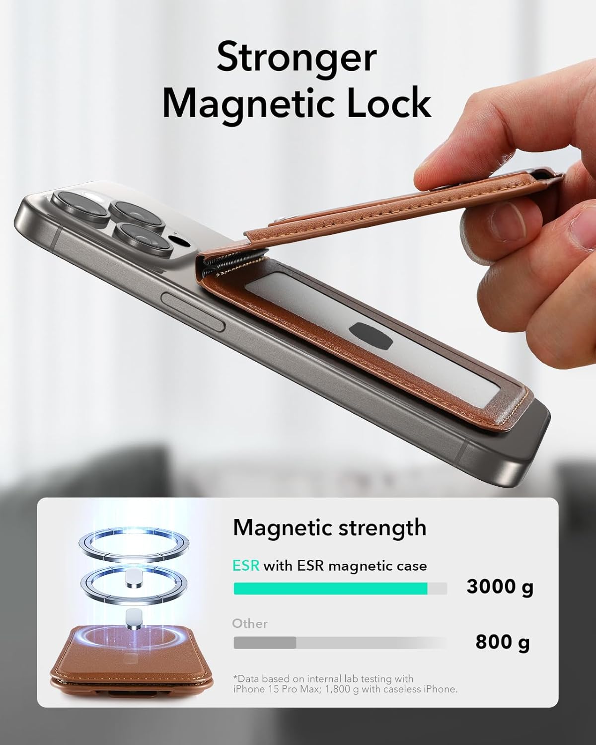 Mag Safe Pro Card Phone Holder
