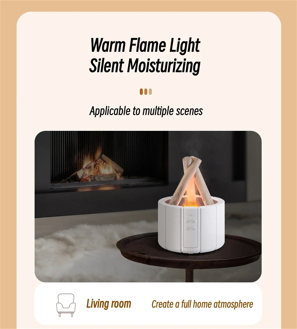 3D Bonfire Flame Diffuser