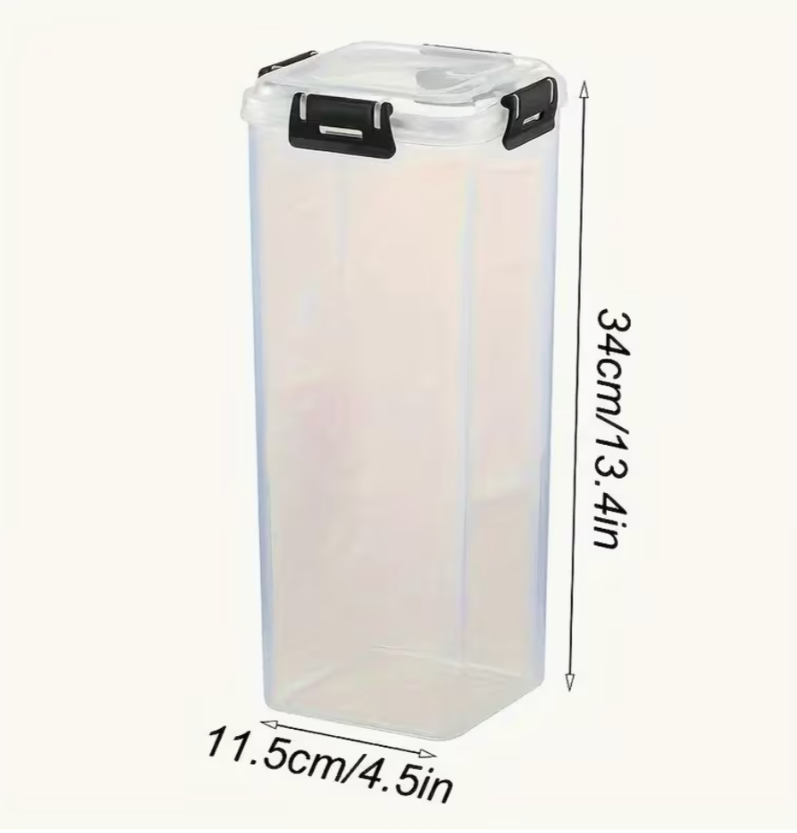 Bread Storage Container with Sliding Tray