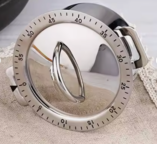 Stainless Steel Mechanical Kitchen Timer