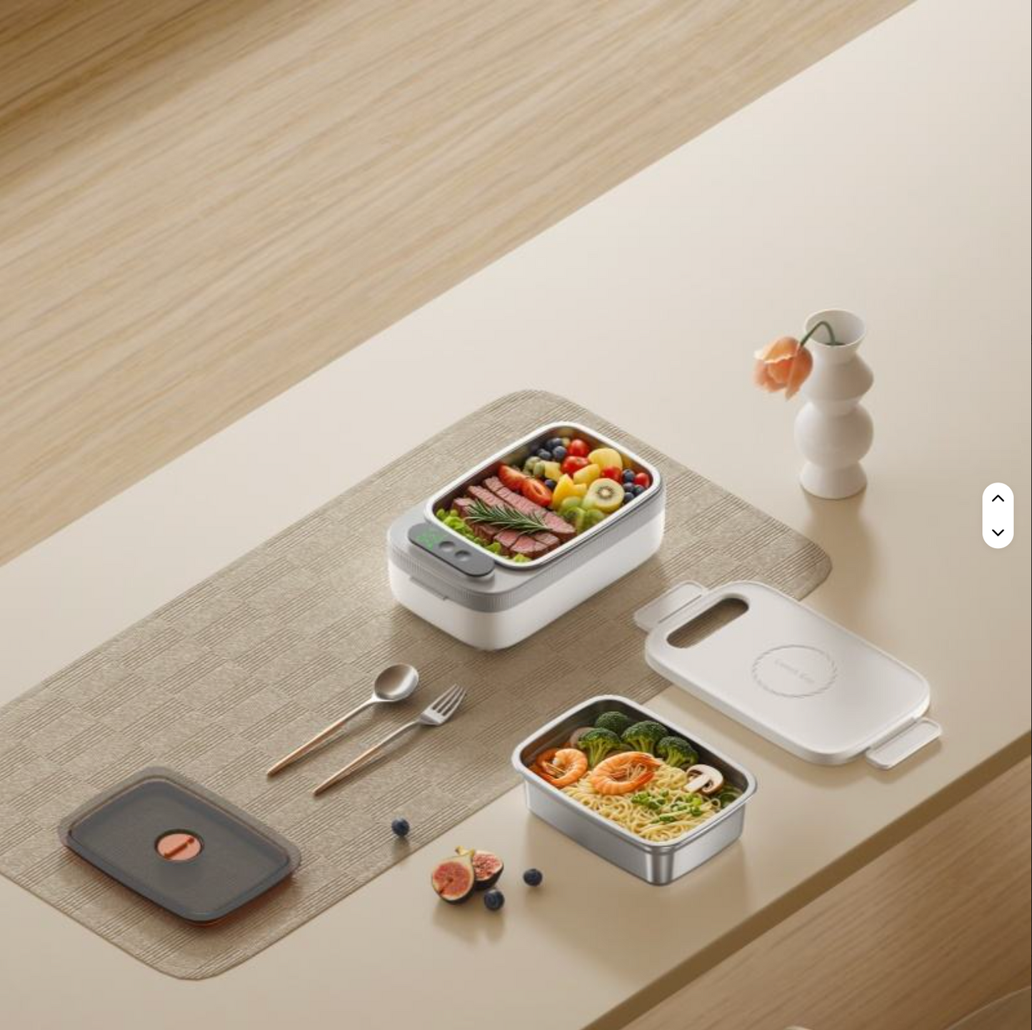Smart USB Multi-Function Lunch Box