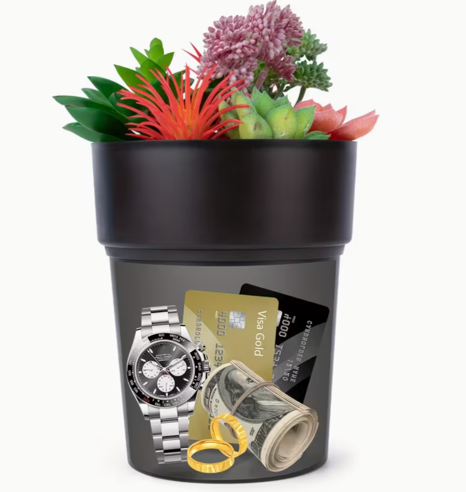 Flower Pot Hidden Safe