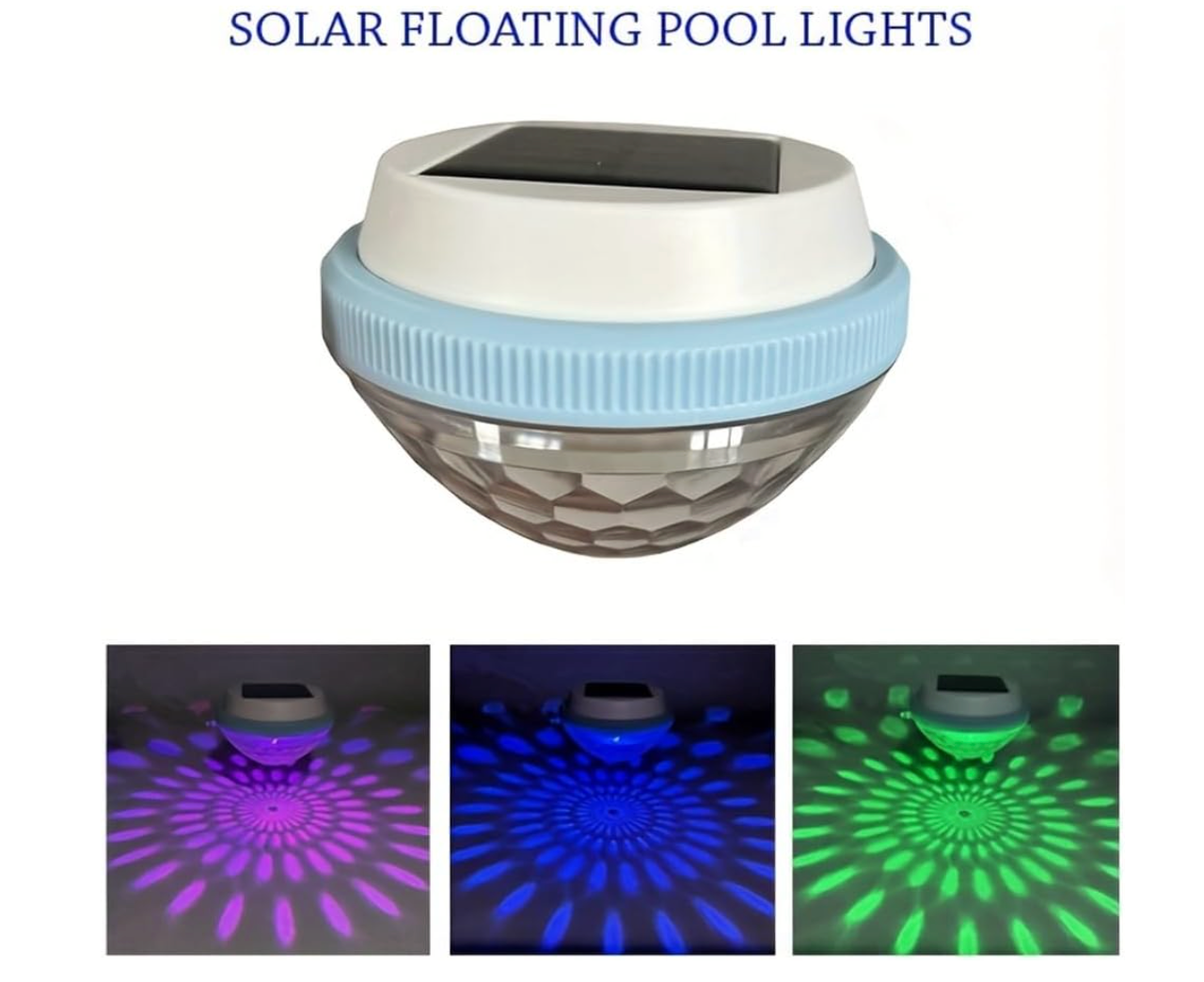 Solar Floating Pool RGB Light