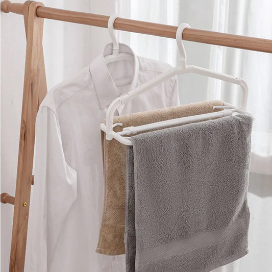 3 Layer Hanging Foldable Clothes Drying Hanger