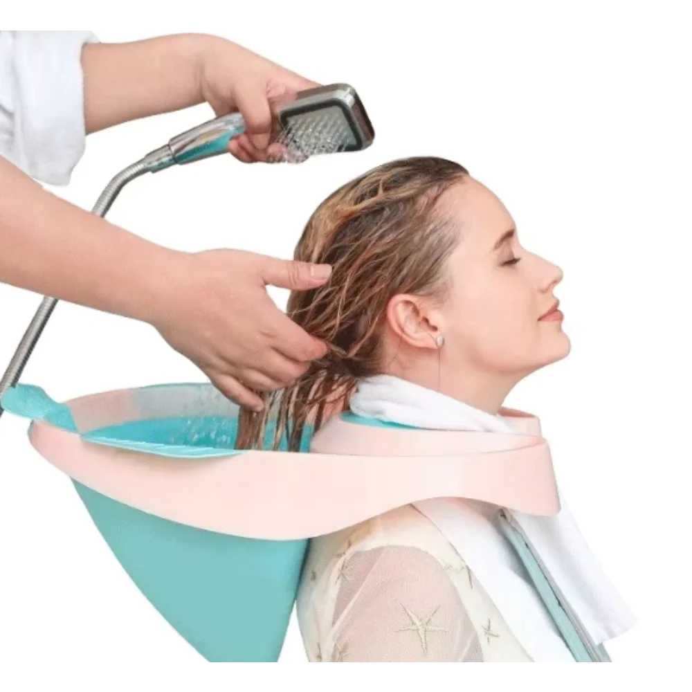 Portable & Foldable Plastic Hair Basin