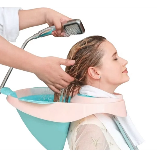 Portable & Foldable Plastic Hair Basin