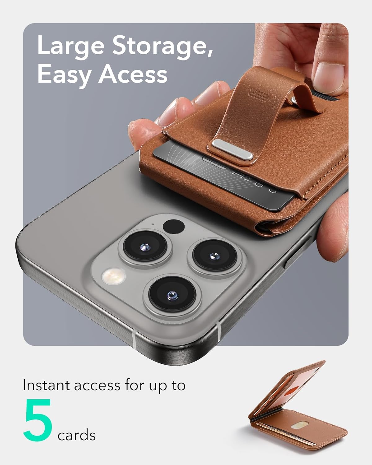 Mag Safe Pro Card Phone Holder