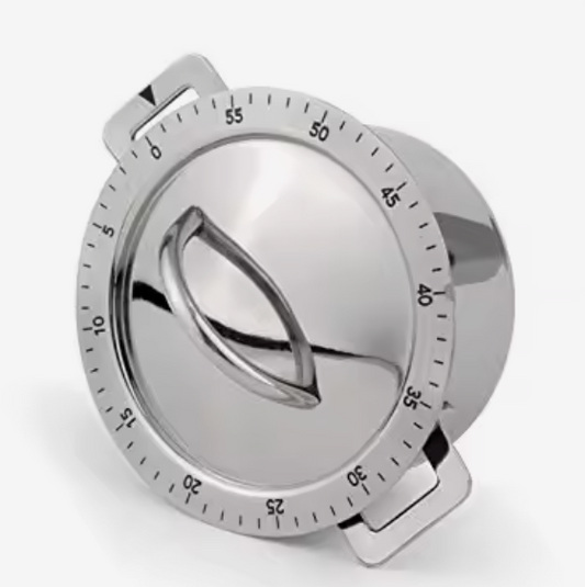 Stainless Steel Mechanical Kitchen Timer