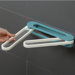 Wall-Mounted Slipper Storage Folding Shelf
