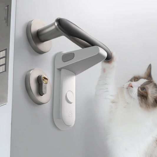 Safety Door Handle Lever Lock (Pack of 2)