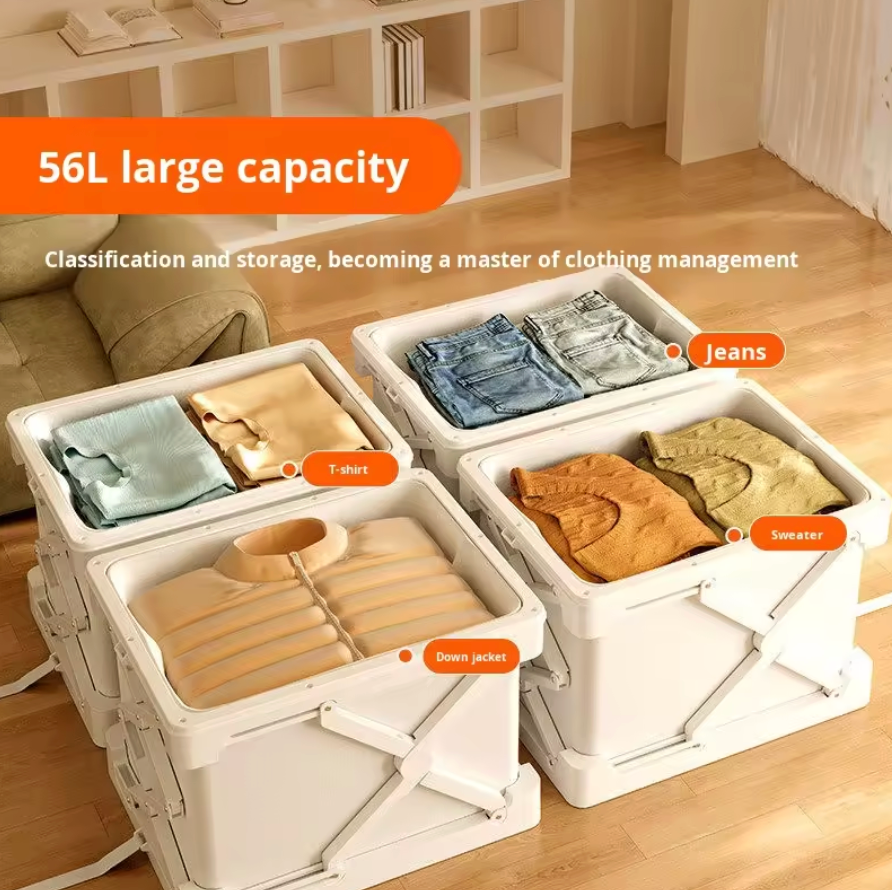 Collapsible Vacuum Storage Box
