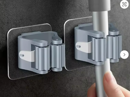 Wall Mounted Mop Organizer