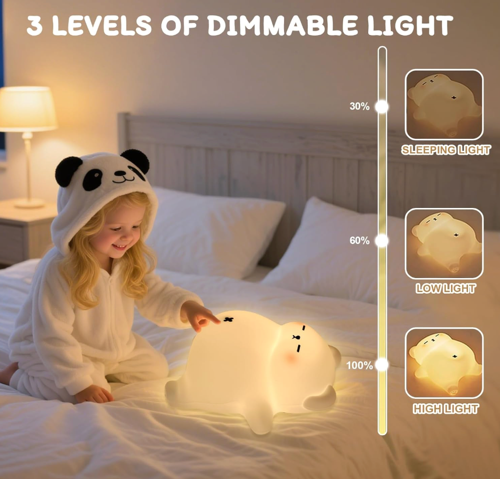Snore White Bear Pat Lamp