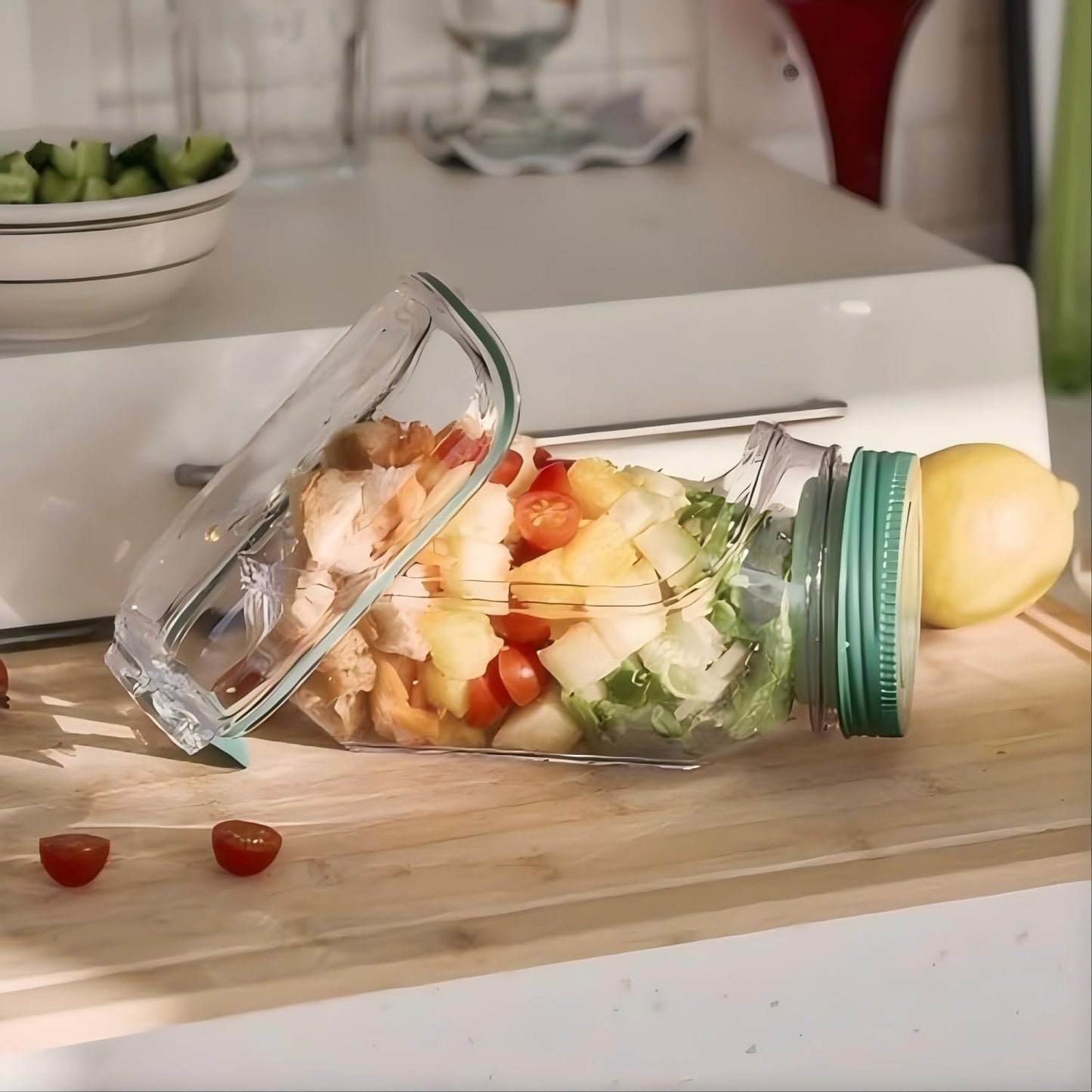 Creative Leak Proof Salad Pod