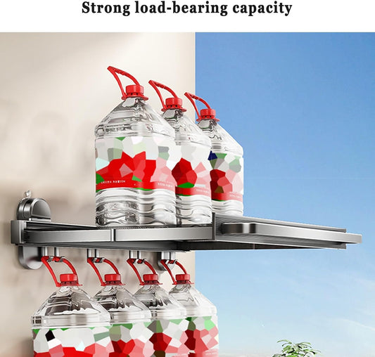 Wall Mounted Collapsible Organiser with Suction Cup