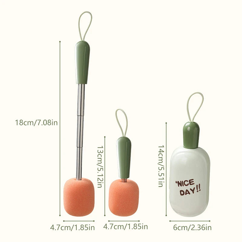 3 In 1 Telescopic Cup Cleaning Brush