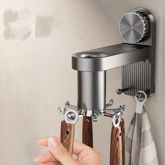 Revolving Suction Cup Storage Rack