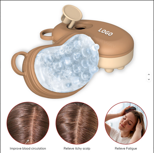 Ice Compress Scalp Massager Hair Growth Massage Comb