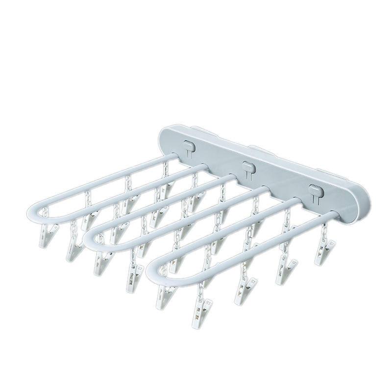 Multi-Purpose Wall Mounted Foldable Drying Hanger