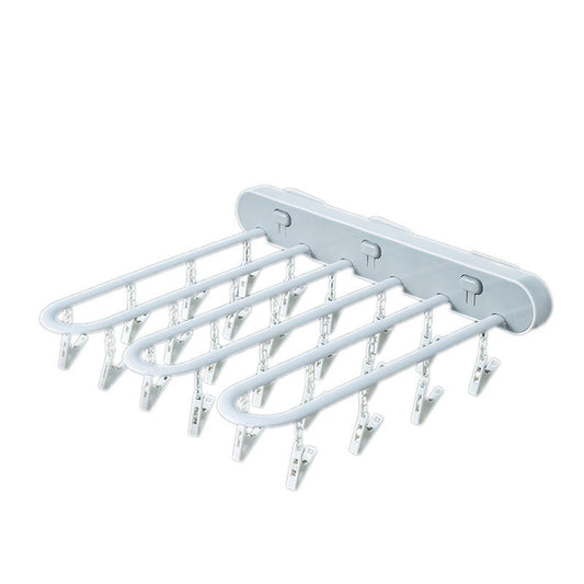 Multi-Purpose Wall Mounted Foldable Drying Hanger
