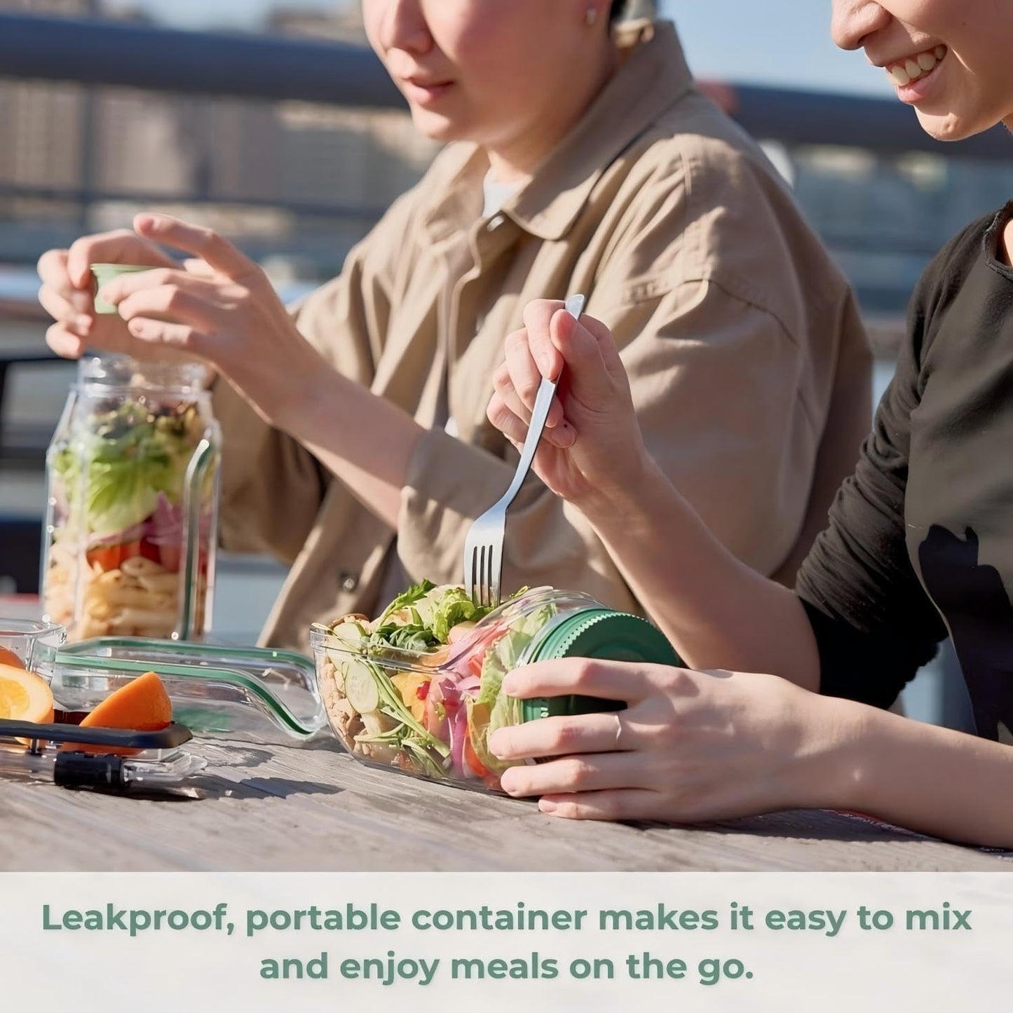 Creative Leak Proof Salad Pod